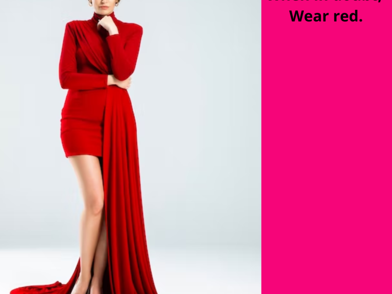 When in doubt, wear red - Styles and stories 